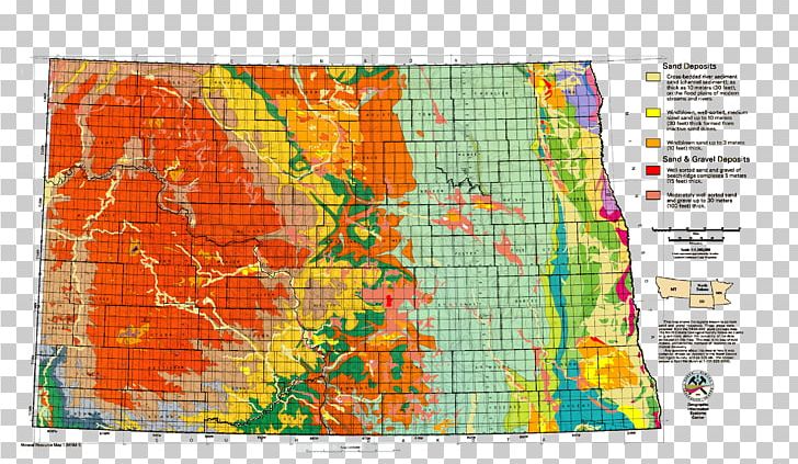 North Dakota South Dakota Topographic Map Topography Png Clipart Area 1247