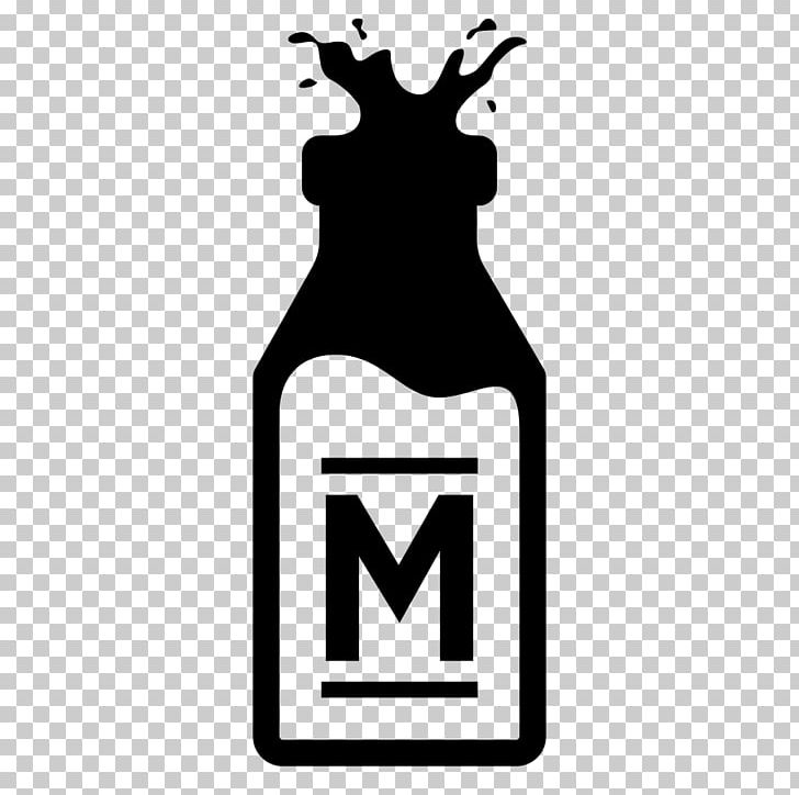 Brand Logo Bottle PNG, Clipart, Black And White, Bottle, Brand, Drinkware, Hot Milk Free PNG Download