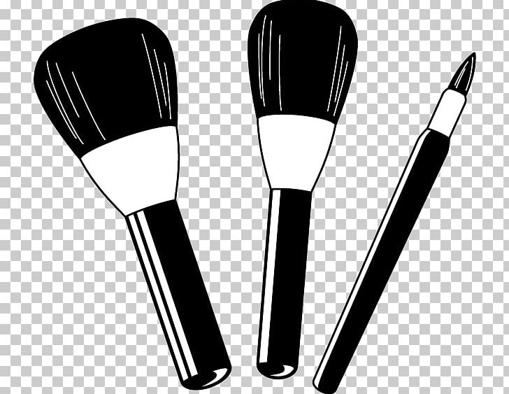 Cosmetics Makeup Brush Rouge PNG, Clipart, Black And White, Brush, Clip Art, Compact, Cosmetics Free PNG Download