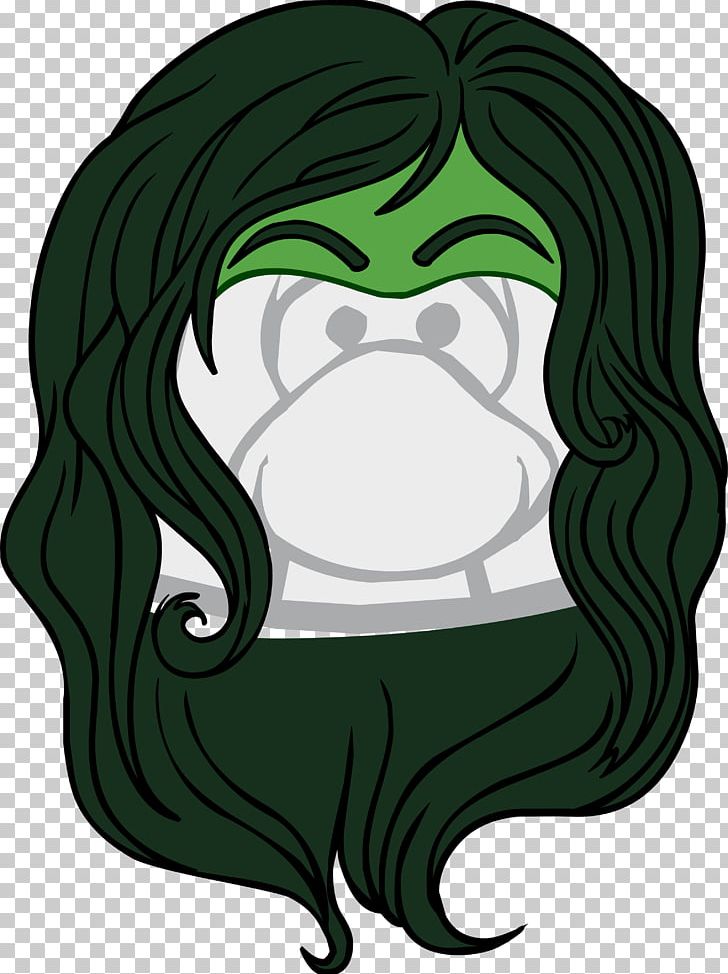 She-Hulk Club Penguin Superhero Marvel Comics PNG, Clipart, Art, Cartoon, Character, Club Penguin, Facial Hair Free PNG Download