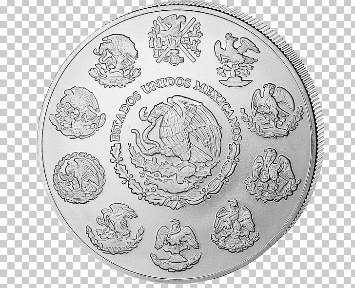 Silver Coin Libertad Mexico Silver Coin PNG, Clipart, Apmex, Black And White, Britannia, Bullion, Bullion Coin Free PNG Download