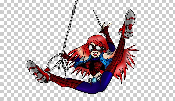 Mary Jane Watson Spider-Girl Spider-Man Cartoon PNG - Free Download.