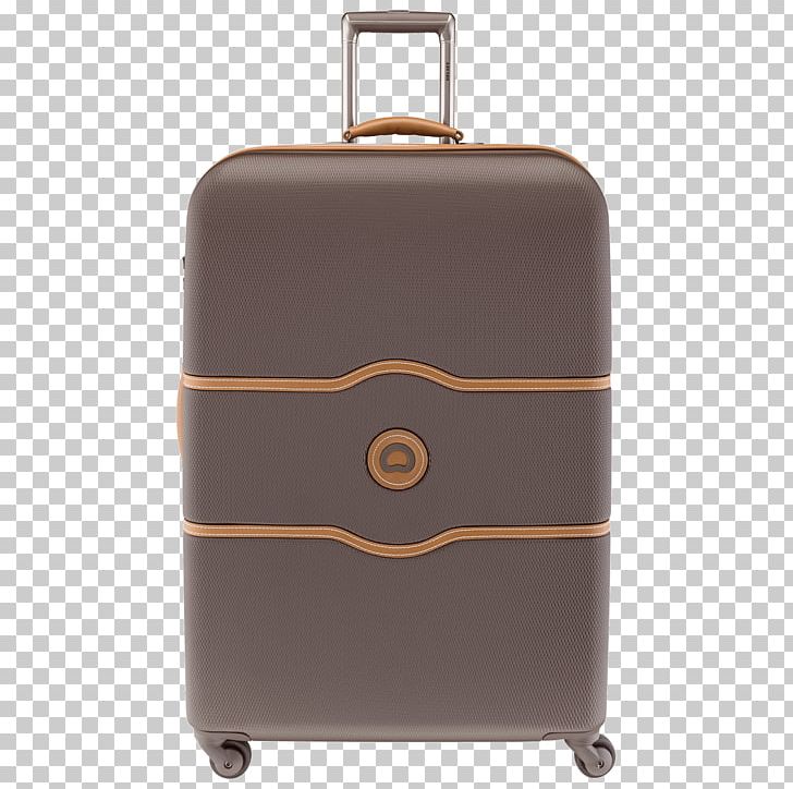 Suitcase DELSEY Chatelet Hard + Baggage Trolley PNG, Clipart, Backpack, Baggage, Brown, Chatelet, Checked Baggage Free PNG Download