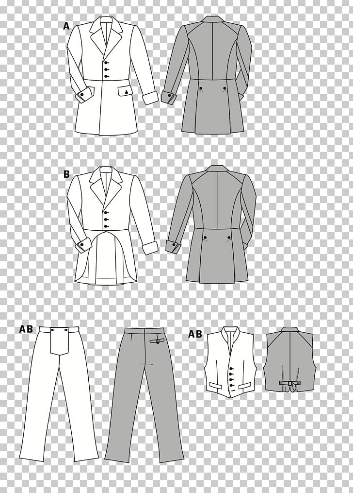 Burda Style Costume Sewing Fashion Pattern PNG, Clipart, Angle, Arm, Black, Black And White, Burda Style Free PNG Download
