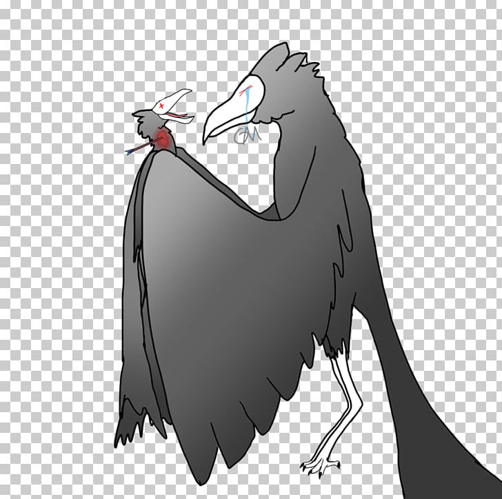 Flightless Bird Character Beak White PNG, Clipart, Animals, Beak, Bird, Black And White, Character Free PNG Download