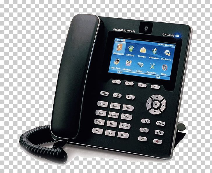 Grandstream Networks VoIP Phone Grandstream GXV3240 Voice Over IP Telephone PNG, Clipart, Business Telephone System, Caller Id, Communication, Electronics, Mobile Phones Free PNG Download