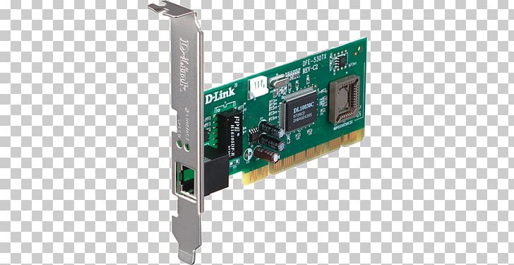 D-Link Fast Ethernet Conventional PCI Network Cards & Adapters Gigabit Ethernet PNG, Clipart, 8p8c, 10 Gigabit Ethernet, Adapter, Computer Component, Conventional Pci Free PNG Download