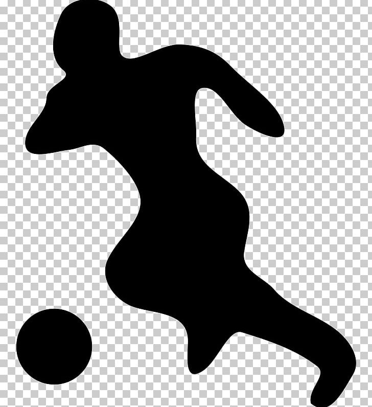 Football Player Dribbling PNG, Clipart, Ball, Black, Black And White, Clip Art, Dog Like Mammal Free PNG Download