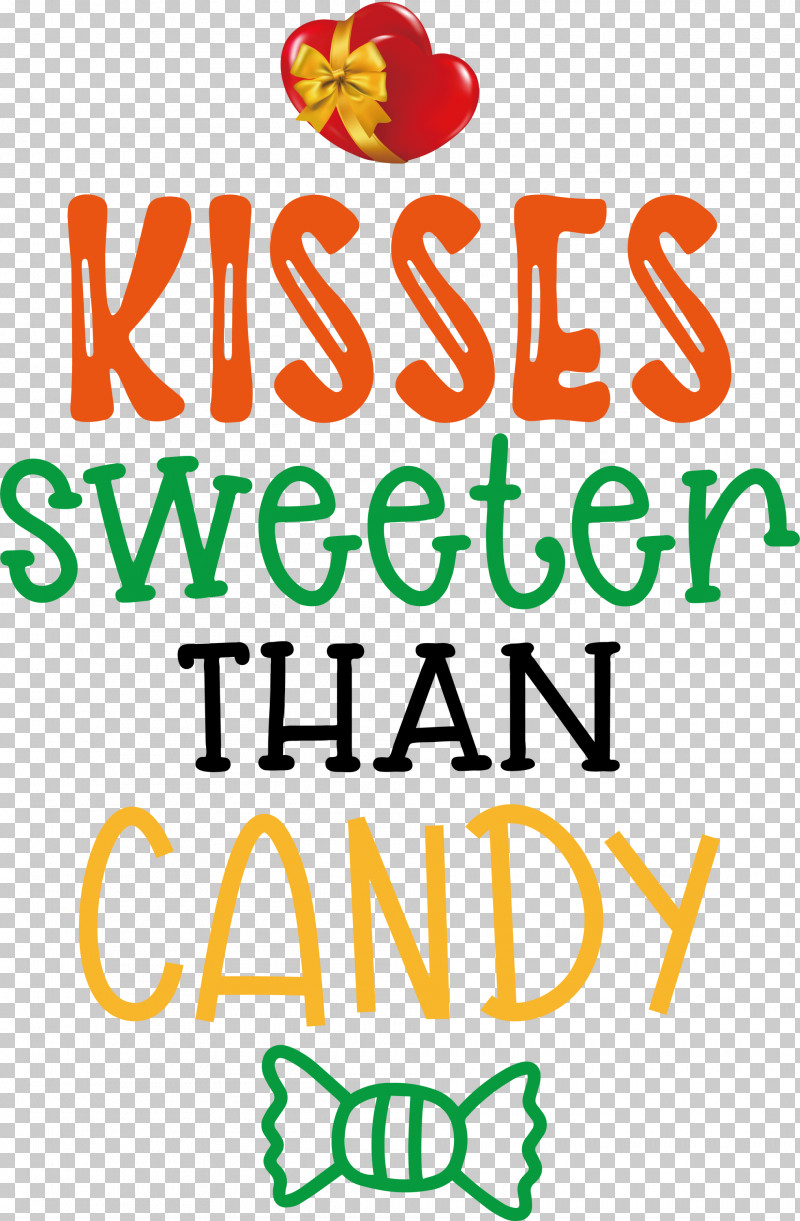 Kisses Sweeter Than Candy Valentines Day Quote PNG, Clipart, Behavior, Flower, Happiness, Line, Logo Free PNG Download