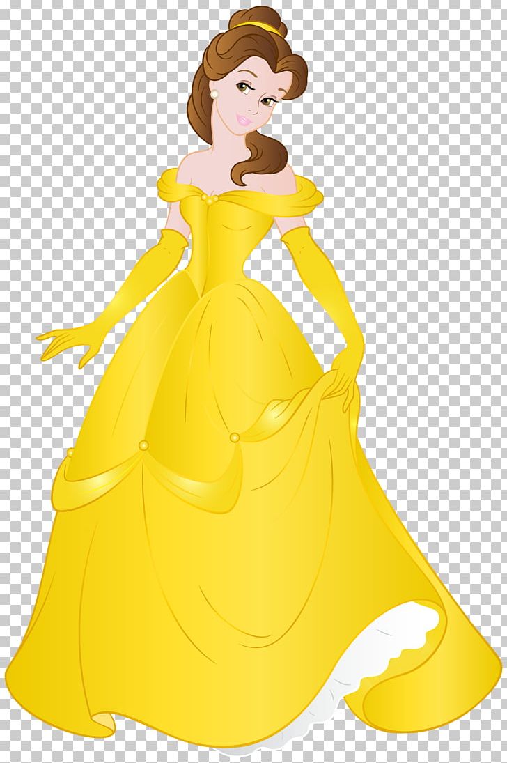 yellow princess belle