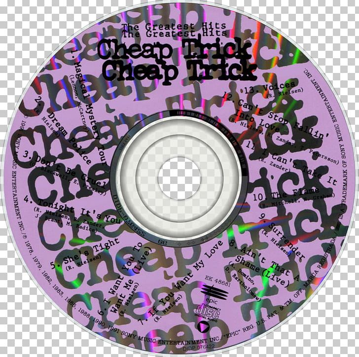 The Greatest Hits Authorized Greatest Hits Cheap Trick Album Compact Disc PNG, Clipart, Album, Album Cover, Cheap Trick, Compact Disc, Dvd Free PNG Download