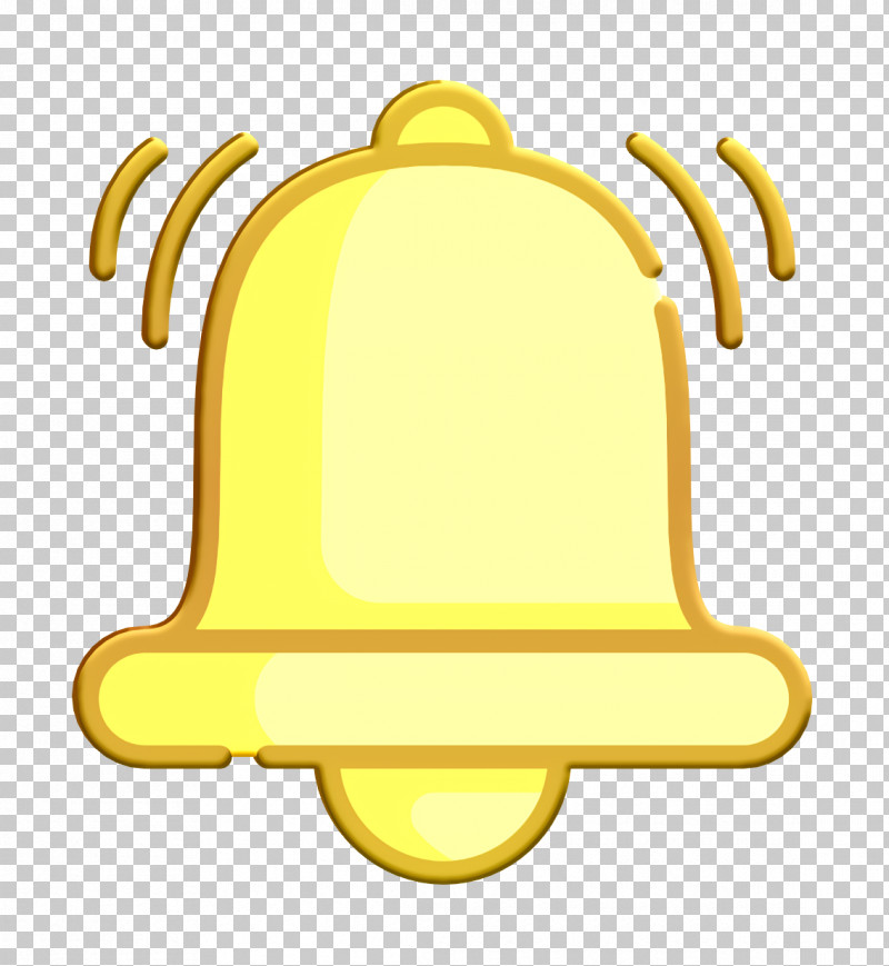 Bell Icon University Icon PNG, Clipart, Bell, Bell Icon, University Icon, Yellow Free PNG Download
