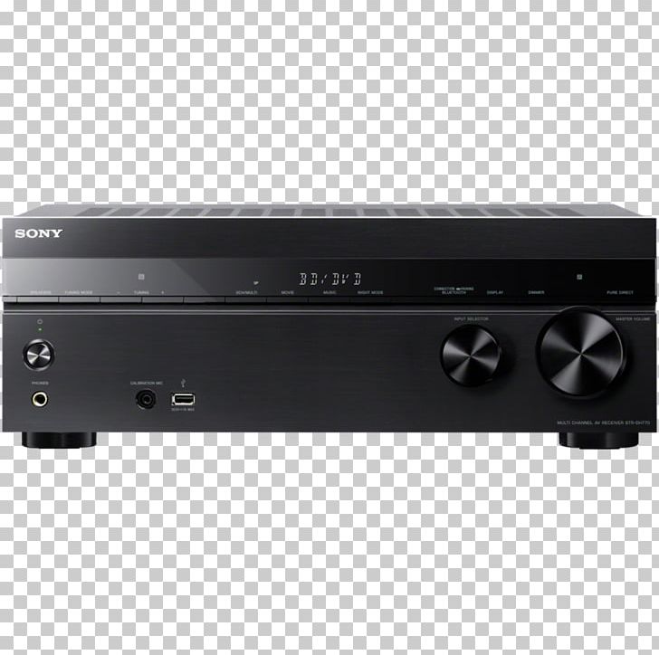AV Receiver Home Theater Systems Sony STR-DH770 Sony STR-DH550 PNG, Clipart, 4k Resolution, Audio, Audio Equipment, Audio Receiver, Cable Free PNG Download
