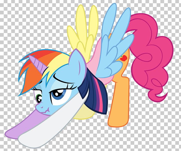 Rainbow Dash Fluttershy Twilight Sparkle Pinkie Pie Rarity PNG, Clipart, Art, Cartoon, Chimera, Equestria, Fantasy Free PNG Download