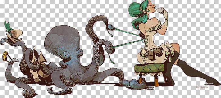 Walking Your Octopus: A Guidebook To The Domesticated Cephalopod Traveling With Your Octopus: A Travelogue For Domesticated Cephalopods Illustrator Art PNG, Clipart, Animal Figure, Art, Artist, Brian Kesinger, Canvas Free PNG Download