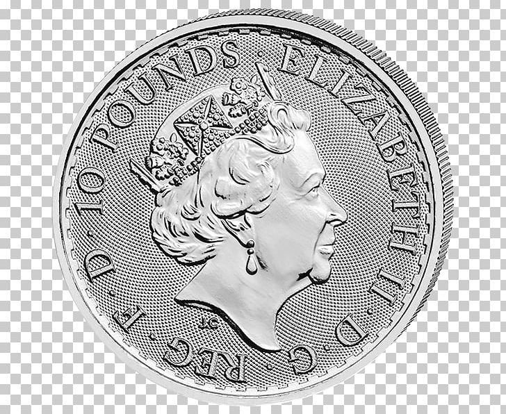 Bullion Coin Royal Mint Silver Britannia PNG, Clipart, Apmex, Black And White, Britannia, Bullion Coin, Canadian Gold Maple Leaf Free PNG Download