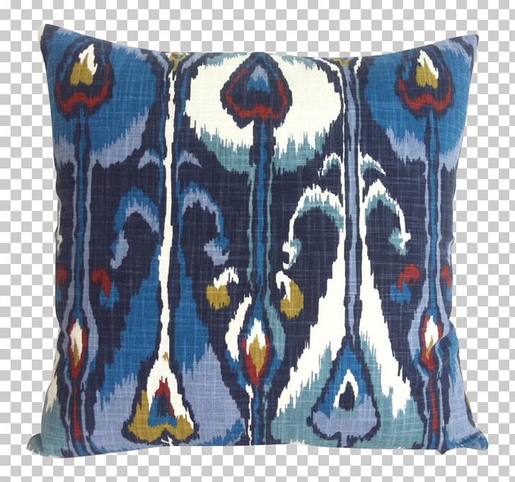 Throw Pillows Cushion Textile Upholstery Ikat PNG, Clipart, Allen, Carpet, Chair, Couch, Cushion Free PNG Download
