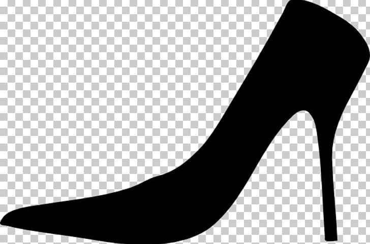 High-heeled Shoe Stiletto Heel PNG, Clipart, Basic Pump, Black, Black And White, Footwear, Heel Free PNG Download