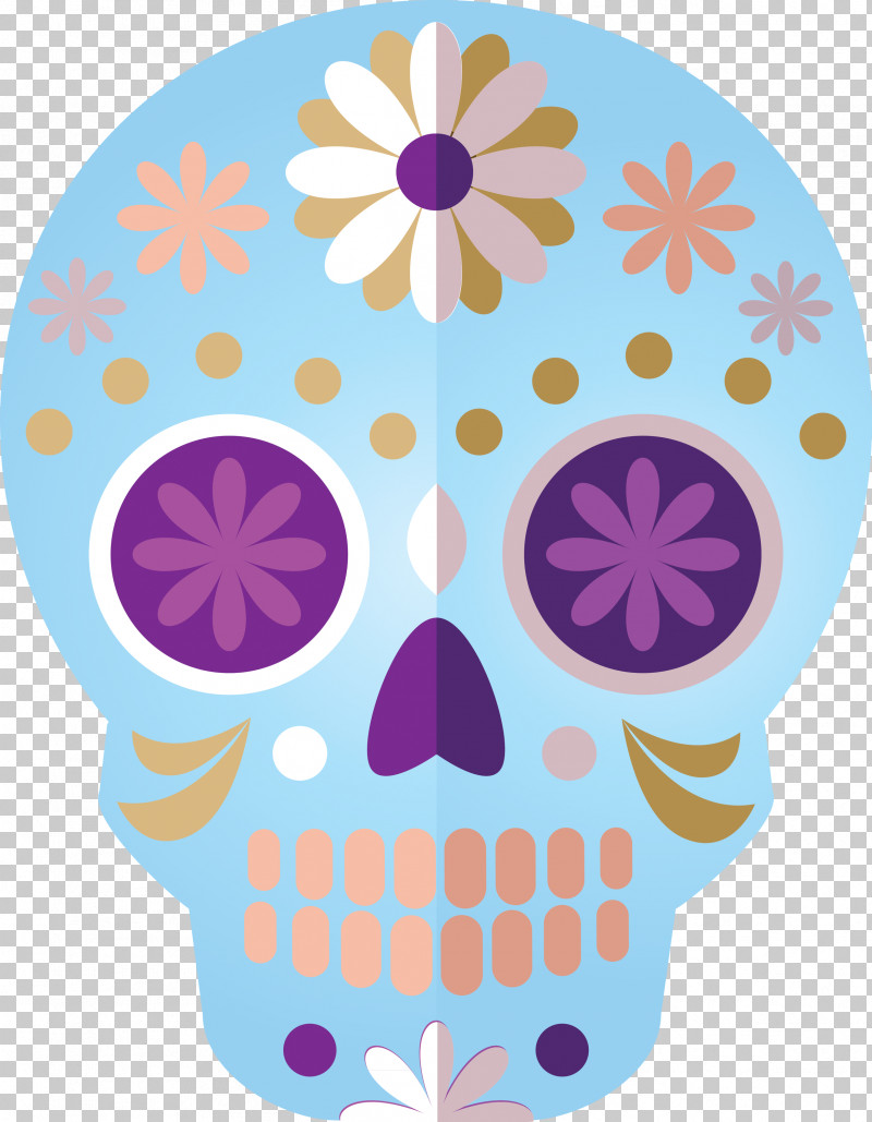 Skull Mexico Sugar Skull Traditional Skull PNG, Clipart, Flower, Pink M, Skull Mexico, Sugar Skull, Traditional Skull Free PNG Download