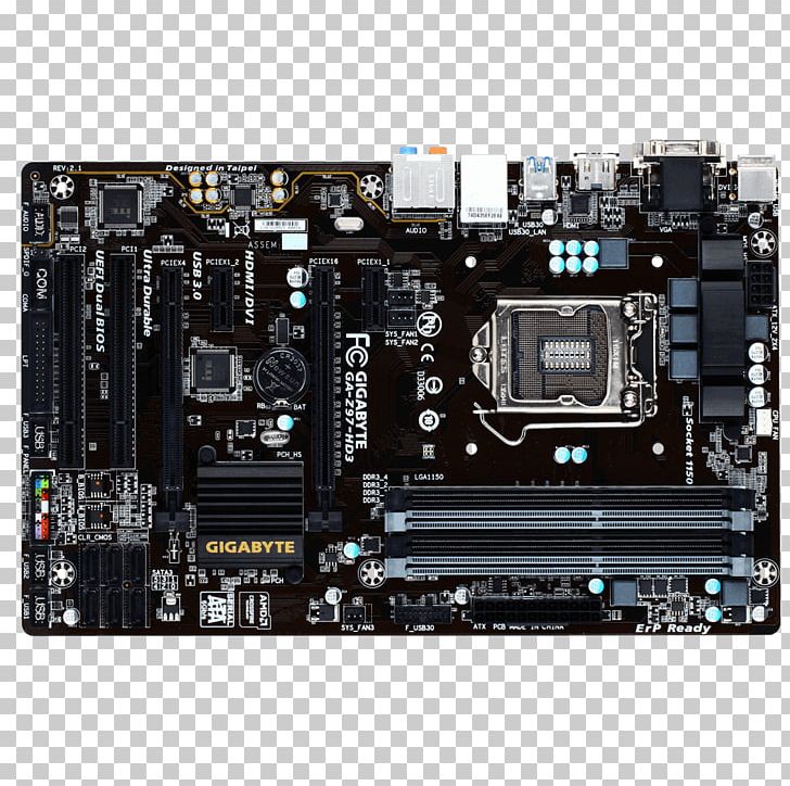 Intel LGA 1150 Motherboard Gigabyte GA-Z97-HD3 Gigabyte Technology PNG, Clipart, Atx, Chipset, Computer, Computer Hardware, Electronic Device Free PNG Download