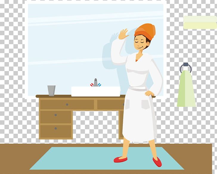 Table Cartoon PNG, Clipart, Artworks, Bathroom, Business Woman, Cartoon, Cartoon Character Free PNG Download