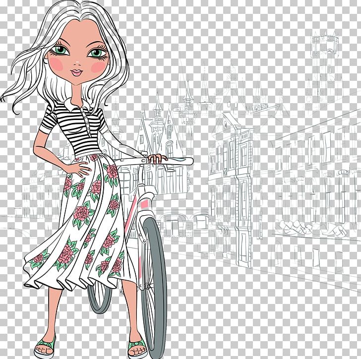 Fashion Model Girl PNG, Clipart, Anime Girl, Art, Baby Girl, Beauty, Bicycle Free PNG Download