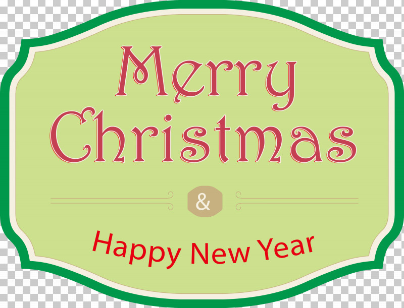 Merr Christmas Happy New Year 2022 PNG, Clipart, Christmas Day, Green, Happiness, Happy New Year, Line Free PNG Download