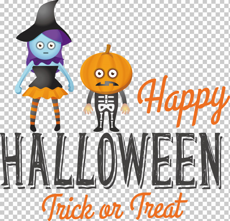 Halloween PNG, Clipart, Cartoon, Halloween, Logo, Text Free PNG Download