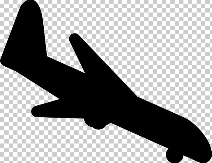 Airplane Graphics Landing Computer Icons Aircraft PNG, Clipart, Aircraft, Airplane, Air Travel, Angle, Black And White Free PNG Download