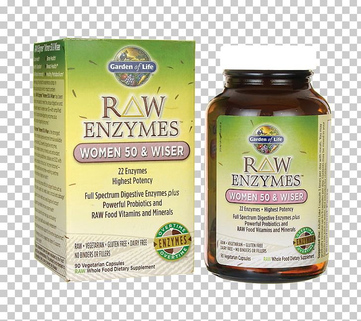 Dietary Supplement Garden Of Life RAW Enzymes Women Food Digestive Enzyme PNG, Clipart, Diet, Dietary Supplement, Digestion, Digestive Enzyme, Enzyme Free PNG Download