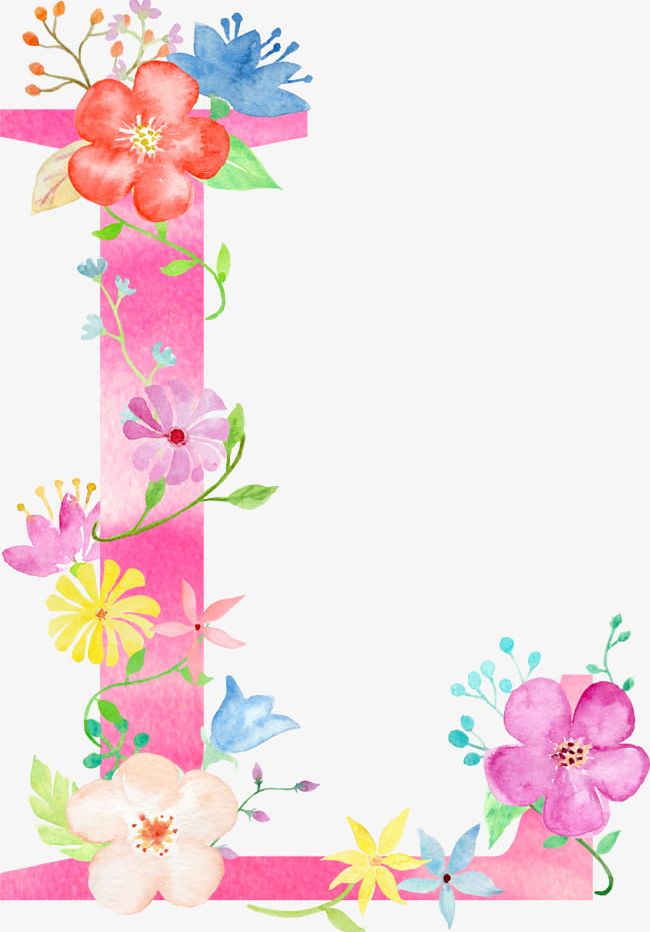 Flowers Letter L PNG, Clipart, Decorate, Decoration, Diagram, Flower, Flowers Clipart Free PNG Download