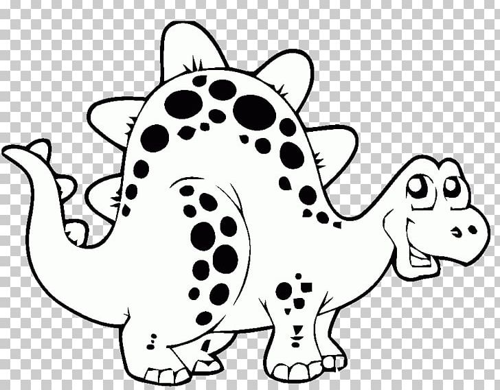 Coloring Book Stegosaurus Drawing Dinosaur Cartoon PNG, Clipart, Adult, Black, Carnivoran, Cartoon, Cat Like Mammal Free PNG Download