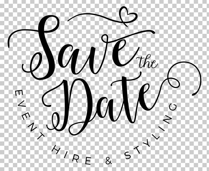 Save The Date Wedding Invitation Png Clipart Area Art Birthday Black Black And White Free Png