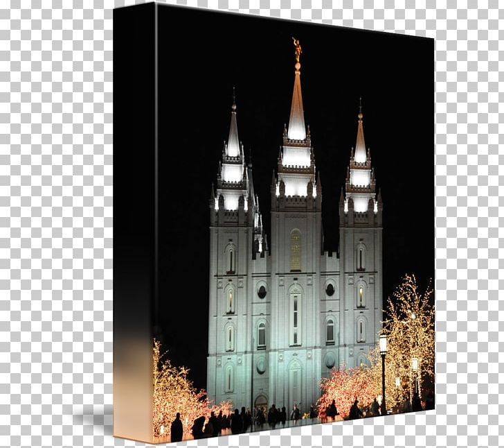 Salt Lake Temple Temple Square Chapel Spire Church PNG
