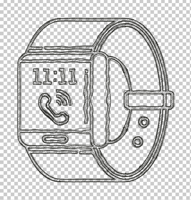 Clock Icon Smart Icon Technology Icon PNG, Clipart, Bathroom Accessory, Clock Icon, Drawing, Line Art, Smart Icon Free PNG Download