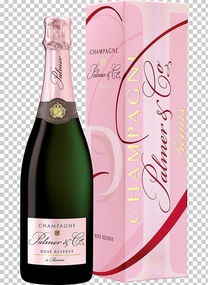 Champagne Palmer & Co Rosé Sparkling Wine PNG, Clipart, Alcoholic Beverage, Blanc De Blancs, Bottle, Champagne, Champagne Palmer Co Free PNG Download