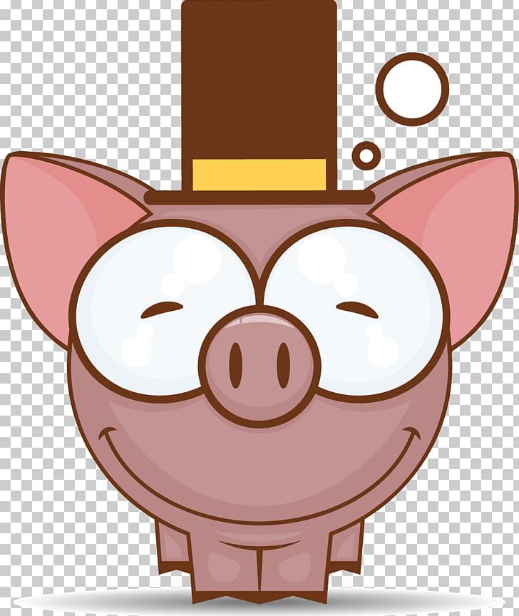 Domestic Pig Cartoon Sticker PNG, Clipart, Animal, Animals, Decal, Edition, Fat Pig Free PNG Download