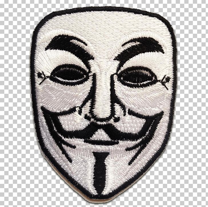 Embroidered Patch Guy Fawkes Mask Iron-on Anonymous Amazon.com PNG, Clipart, Amazoncom, Anonymous, Crossstitch, Embroidered Patch, Embroidery Free PNG Download
