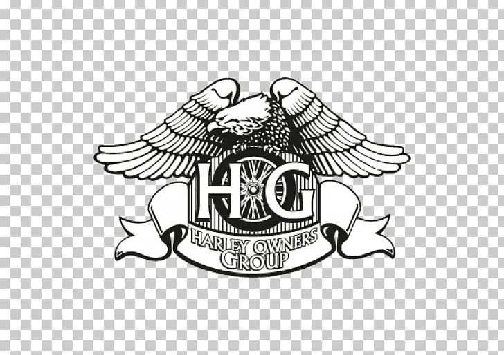 Encapsulated PostScript Harley Owners Group Harley-Davidson Logo PNG, Clipart, Artwork, Bird, Black And White, Brand, Cars Free PNG Download