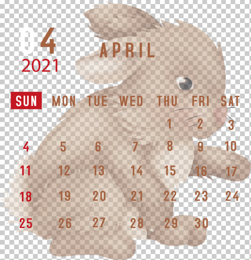 April 2021 Printable Calendar April 2021 Calendar 2021 Calendar PNG, Clipart, 2021 Calendar, April 2021 Printable Calendar, Biology, Dog, Hare Free PNG Download