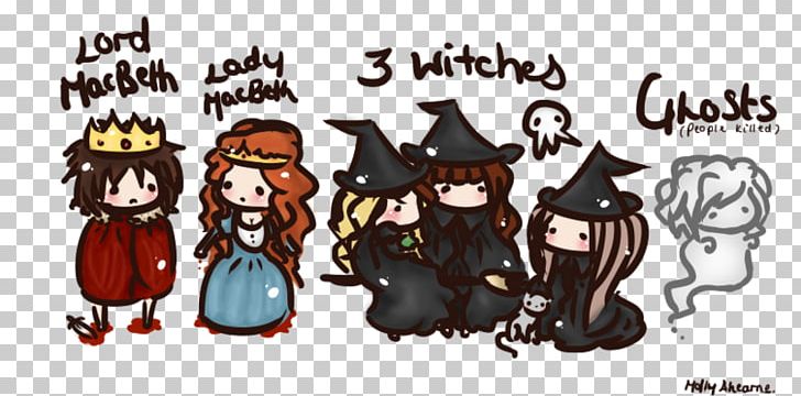 Lady Macbeth Banquo Three Witches Romeo And Juliet PNG, Clipart, Art, Art Museum, Banquo, Cartoon, Chibi Free PNG Download