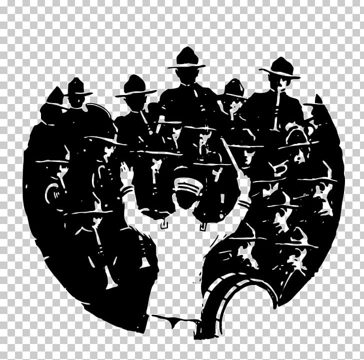 Marching Band Musical Ensemble Free PNG, Clipart, Big Band, Black And White, Concert, Concert Band, Conductor Free PNG Download