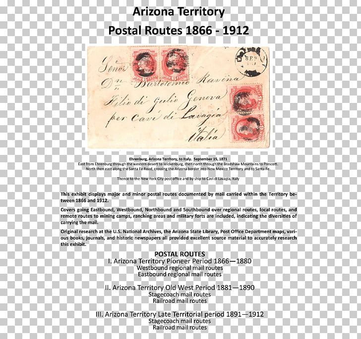 Wickenburg Arizona Territory Ehrenberg New Mexico United States Postal Service PNG, Clipart, American Fork, Arizona, Document, Line, Mail Free PNG Download