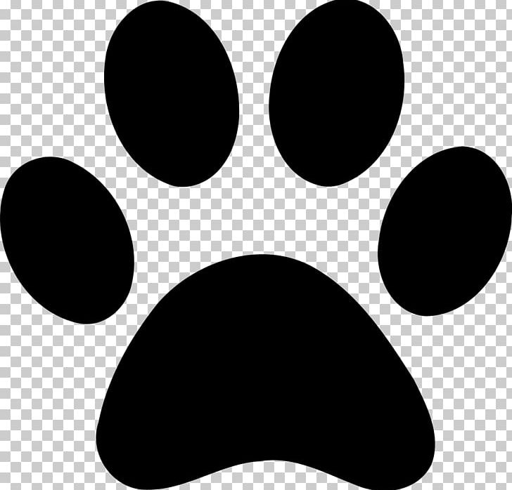 Paw Dog Printing Cat PNG, Clipart, Animals, Black, Black And White, Cat, Circle Free PNG Download