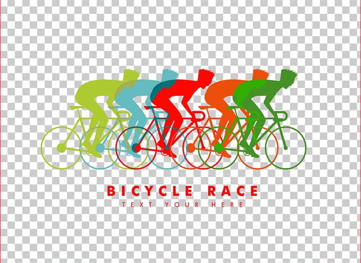 Bicycle Cycling Banner Racing PNG, Clipart, Adobe Illustrator, Area, Bicycle Racing, Bicycle Wheel, Brand Free PNG Download