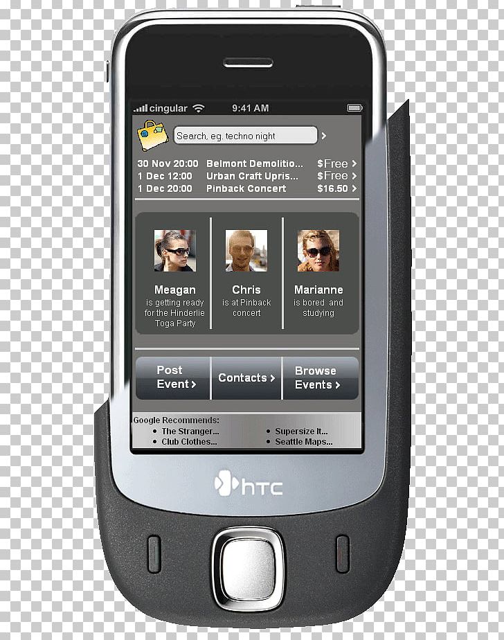 Feature Phone Smartphone HTC Touch Handheld Devices PNG, Clipart, Communication Device, Electronic Device, Electronics, Feature Phone, Gadget Free PNG Download