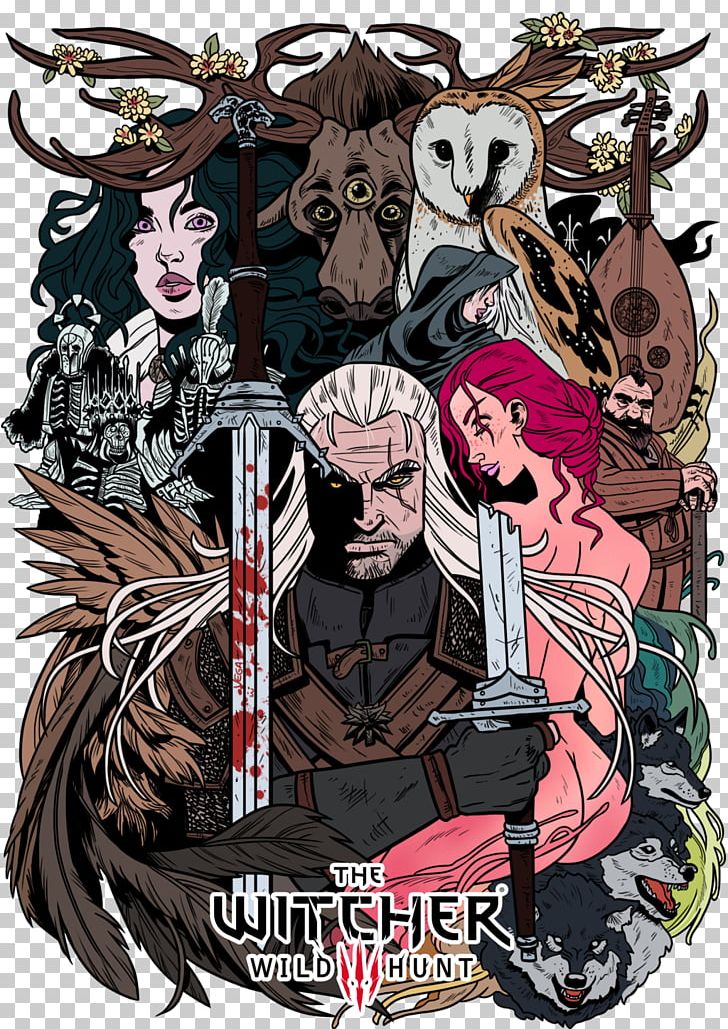 The Witcher 3: Wild Hunt Geralt Of Rivia Fan Art Triss Merigold PNG, Clipart, Art, Birthday, Book, Ciri, Comic Book Free PNG Download