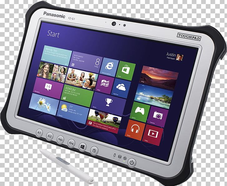 Microsoft Tablet PC Laptop Rugged Computer Panasonic Toughpad PNG, Clipart, Computer, Display Device, Electronic Device, Electronics, Gadget Free PNG Download