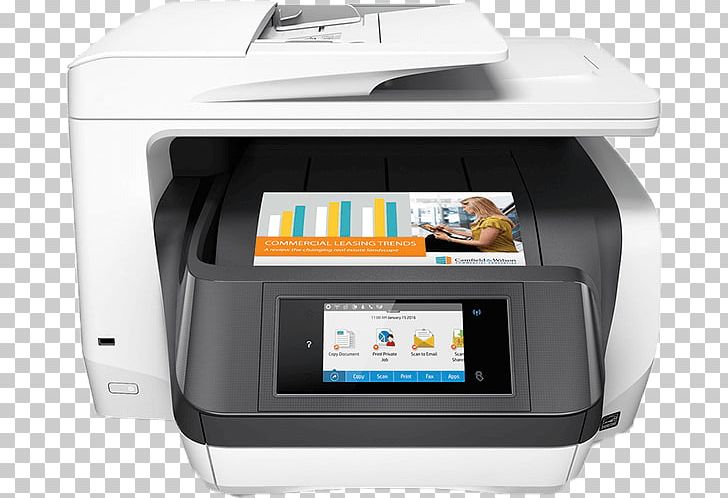 Hewlett-Packard HP Officejet Pro 8730 Multi-function Printer PNG, Clipart, Angle, Brands, Computer Software, Electronic Device, Electronics Free PNG Download