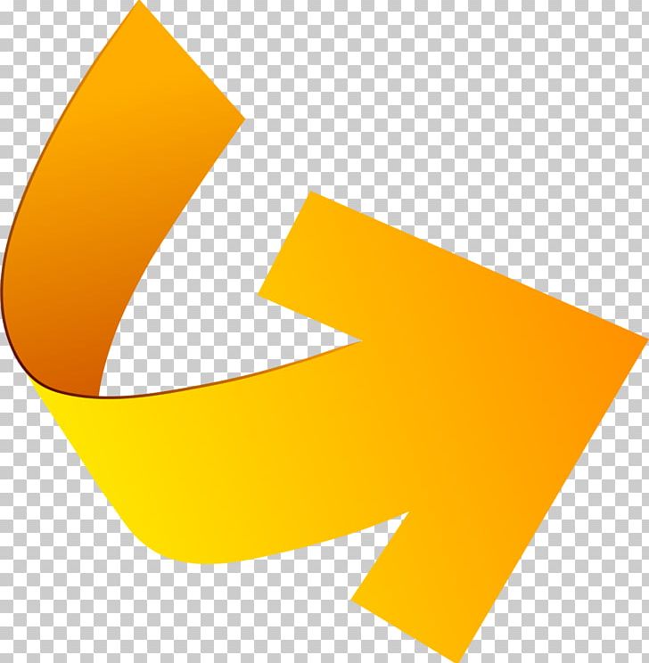 Arrow Yellow Icon PNG, Clipart, Angle, Arrow, Computer Icons, Curve, Decorative Pattern Free PNG Download